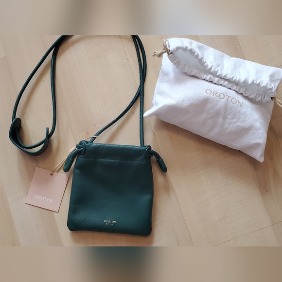 NWT Oroton lilia bag, green - Picture 3 of 5